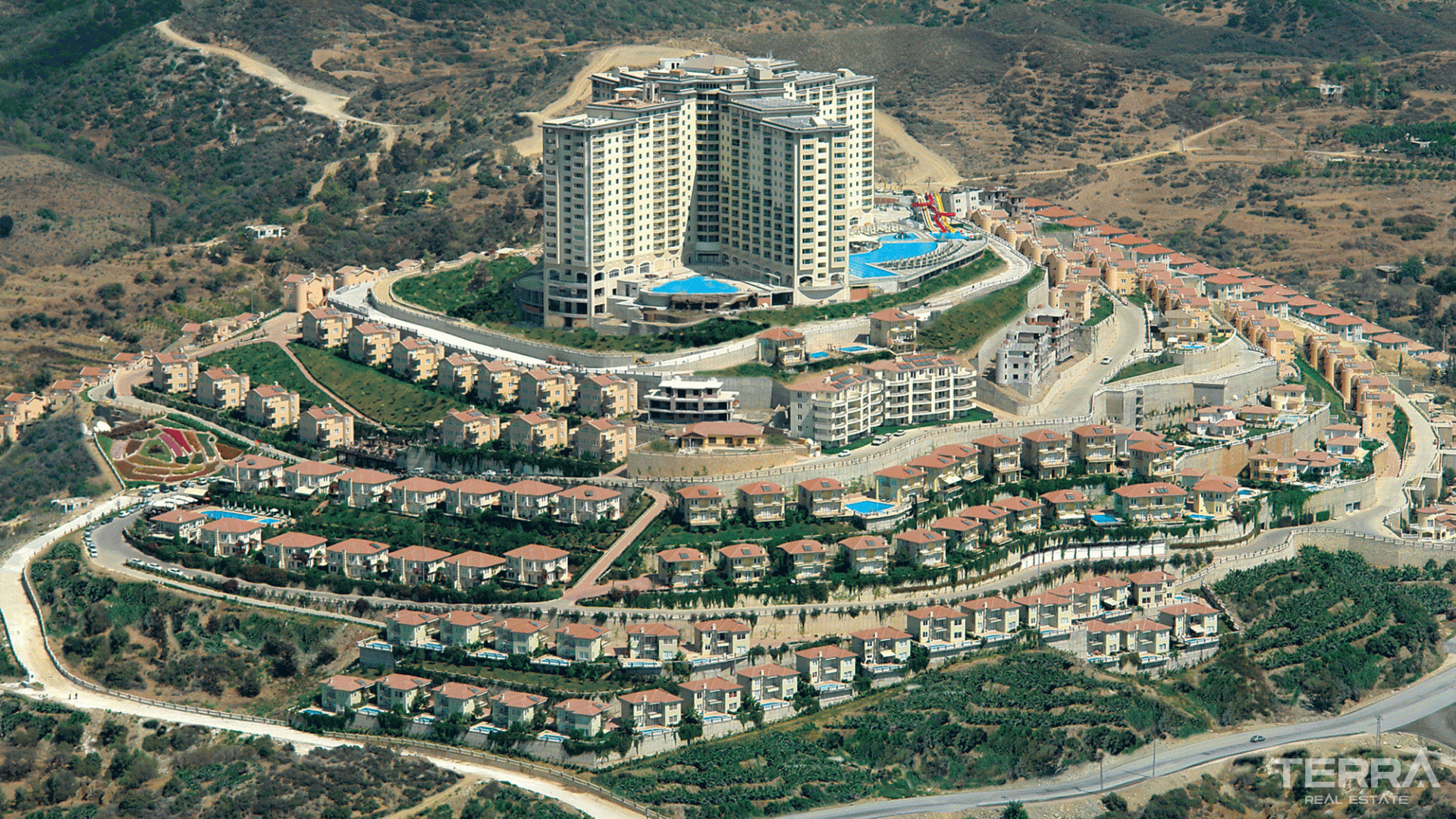 Apartments for sale in Gold City Alanya Kargıcak