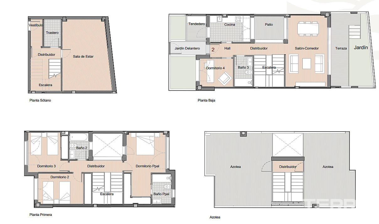 Townhouses for Sale in Estepona, Costa del Sol - 119375