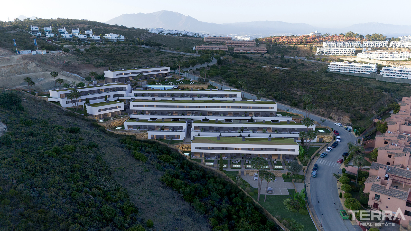 Sea View Townhouses for Sale in Manilva, Costa del Sol