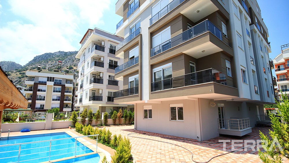 Nybygde leiligheter i Konyaalti, Antalya