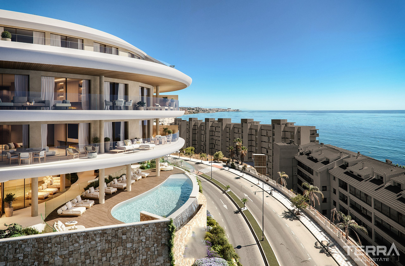 Sea View Apartments for Sale in Fuengirola, Costa del Sol, Spain - 119695