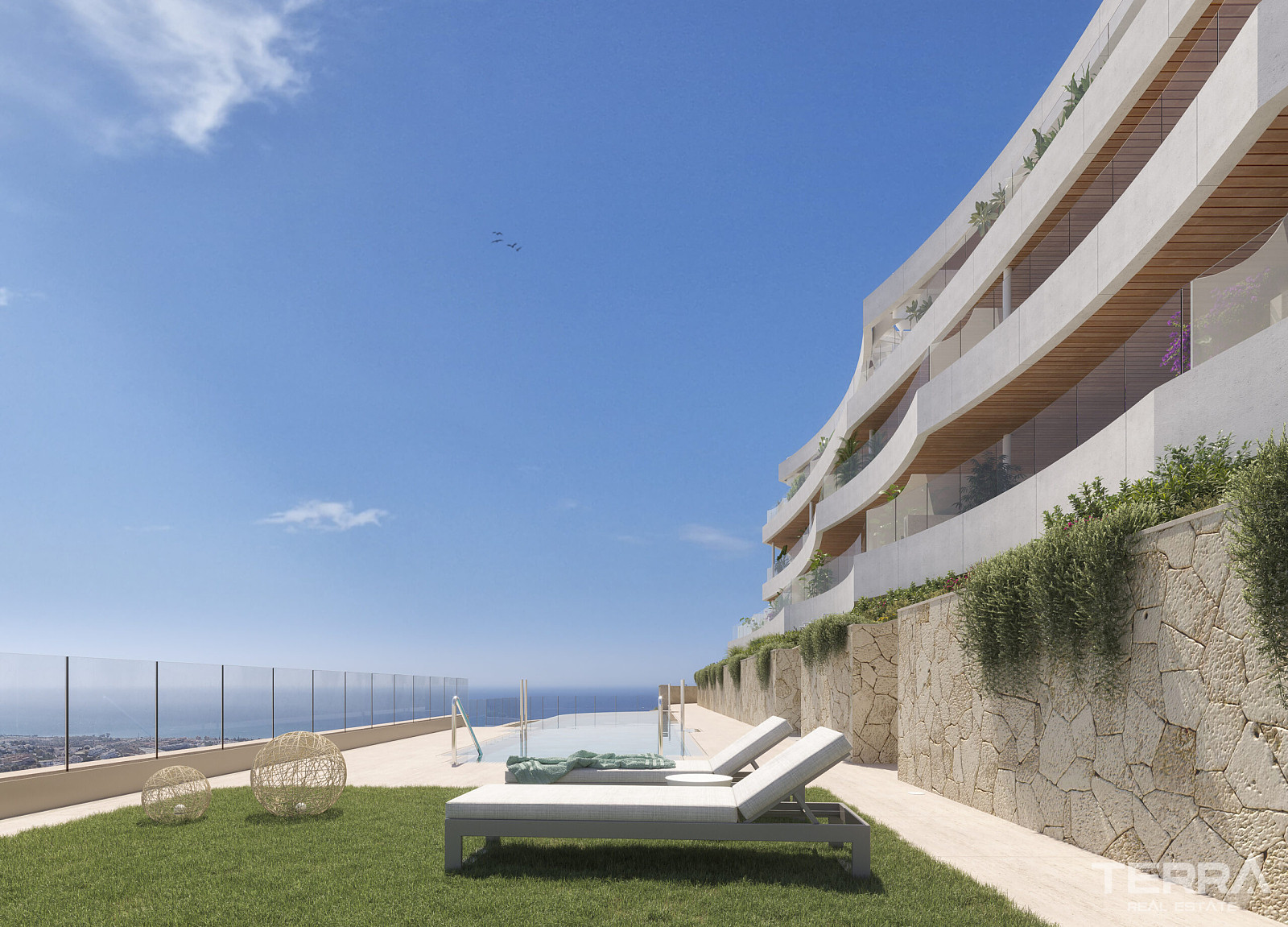 Апартаменты с видом на море в Ринкон-де-ла-Виктория, Малага - 119722