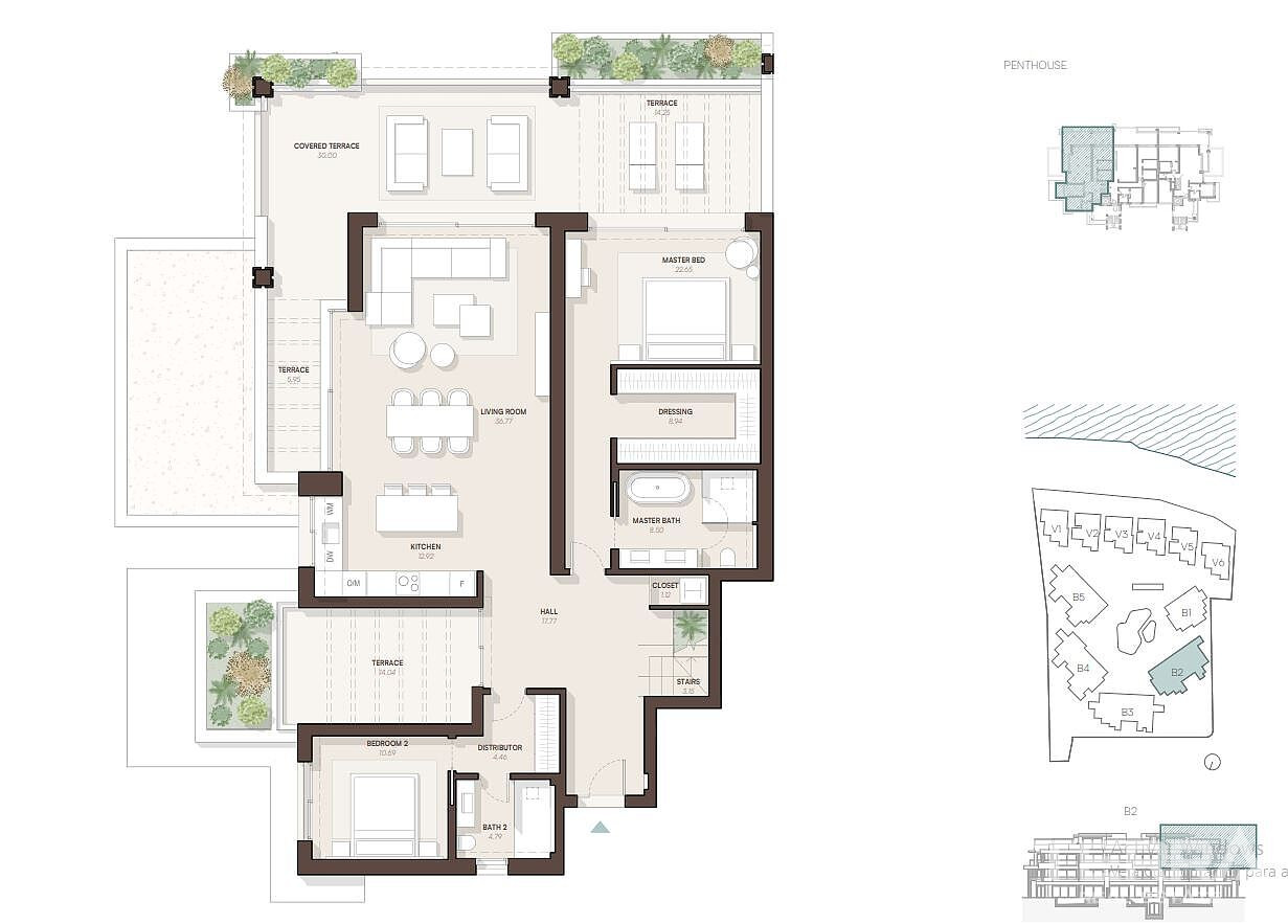 Sea View Apartments for Sale in Estepona, Costa del Sol, Spain - 120056
