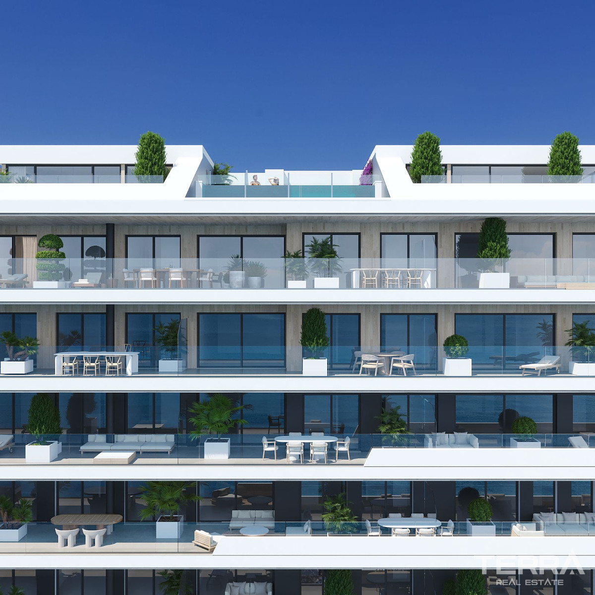 Sea View Apartments for Sale in Fuengirola, Costa del Sol, Spain - 120078