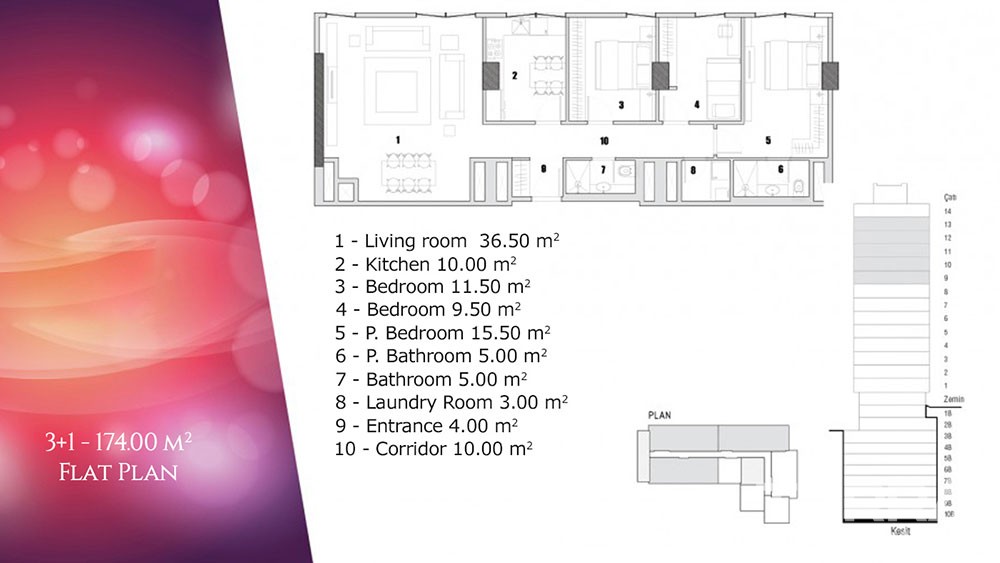Luxury Apartments for sale in Levent, Istanbul TERRA Real Estate