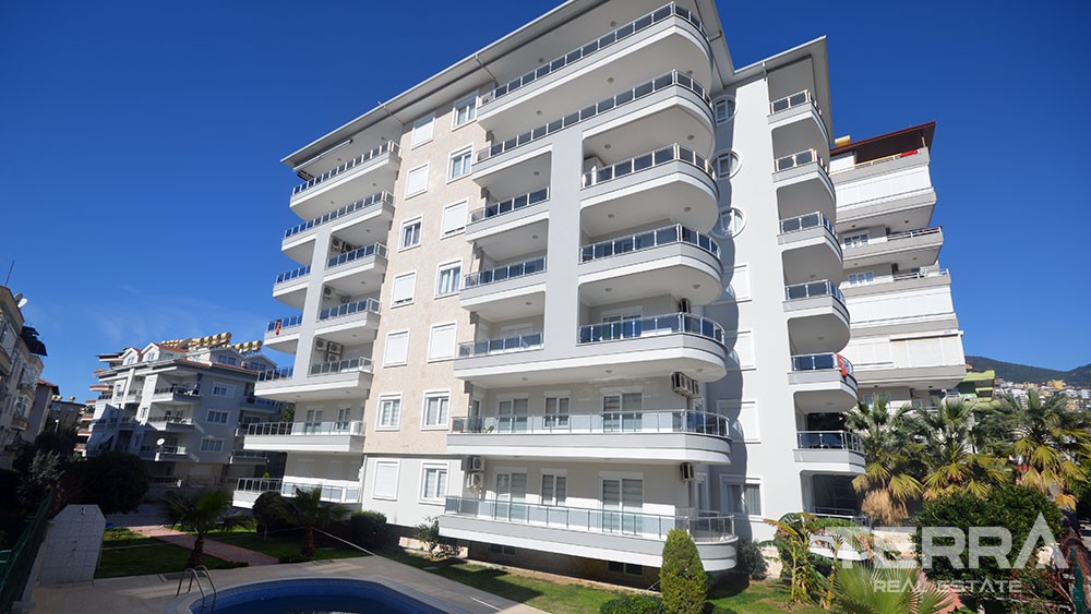 Wohnung zu verkaufen mit separater Küche im Stadt Zentrum von Alanya. - 6997