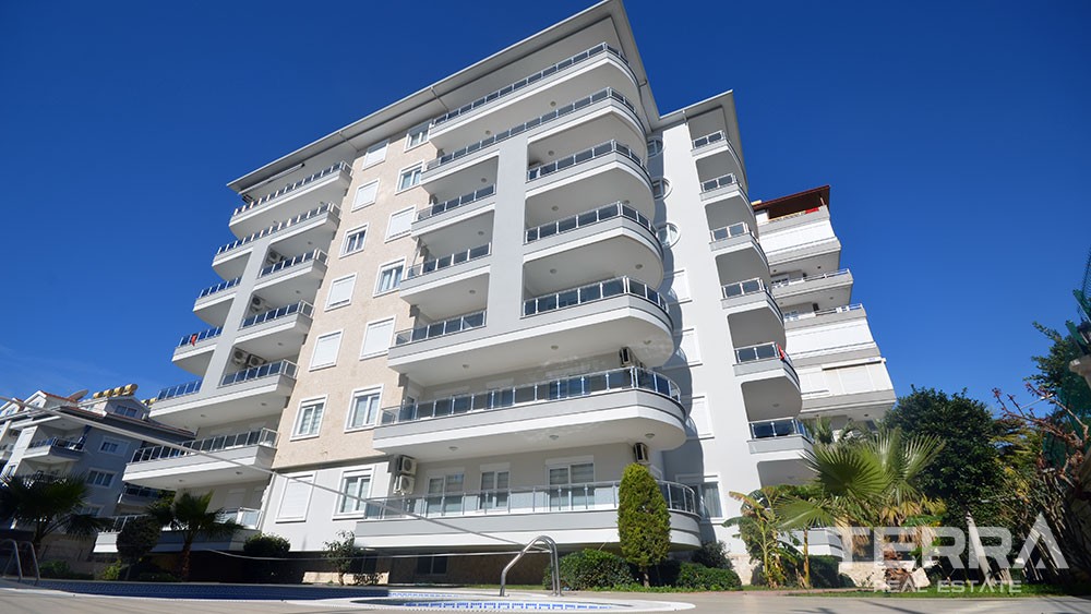 Wohnung zu verkaufen mit separater Küche im Stadt Zentrum von Alanya. - 7003