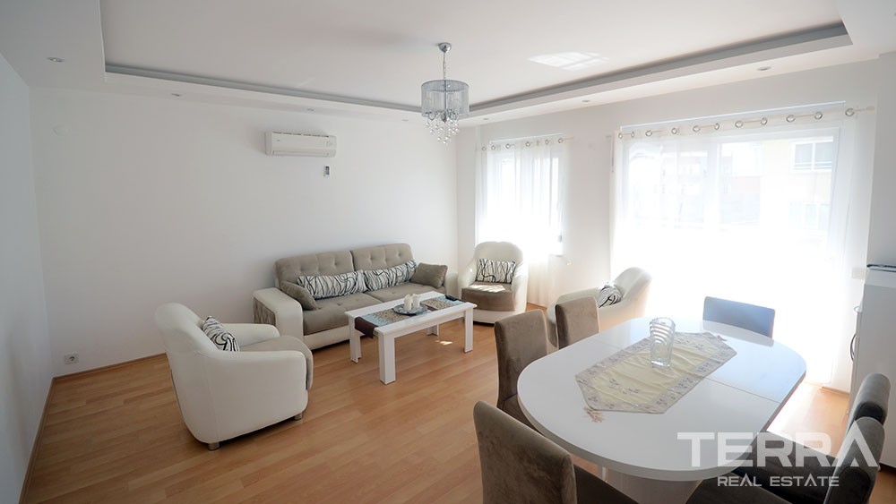 Wohnung zu verkaufen mit separater Küche im Stadt Zentrum von Alanya. - 7007