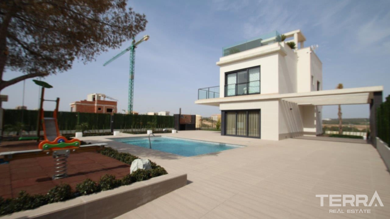 Sea View Villas for Sale in San Miguel de Salinas, Costa Blanca, Spain - 120737