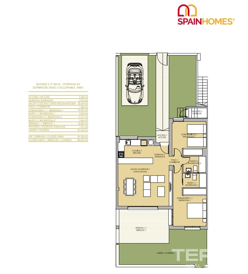 Golf Apartments for Sale in Orihuela, Costa Blanca, Spain - 121068