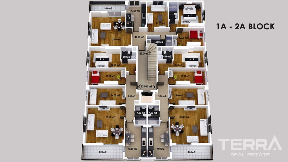 Sahra Homes 2 in Kepez, Antalya - 7118