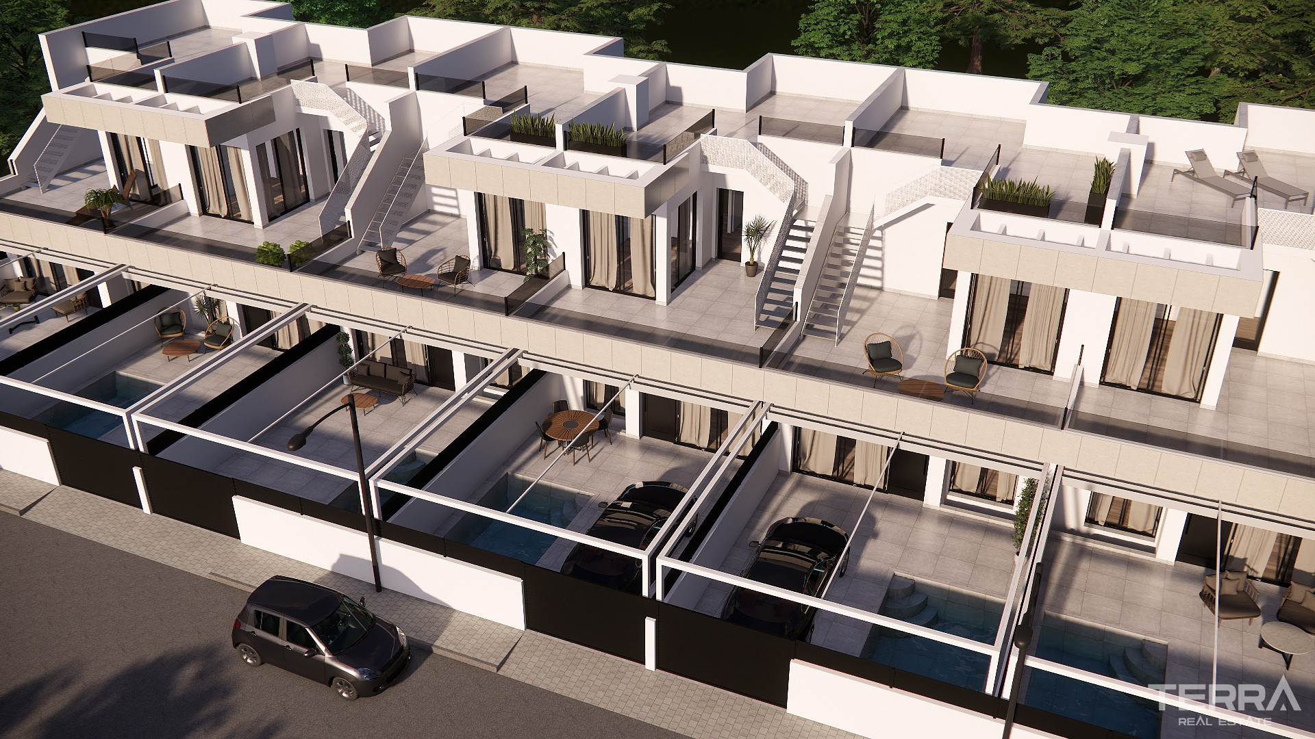 Townhouses for Sale in Rojales, Costa Blanca, Spain - 121117