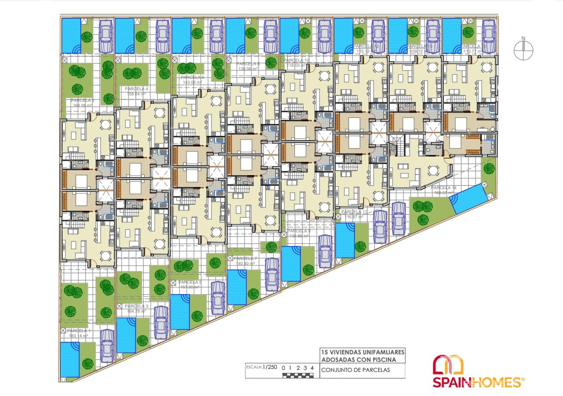 Townhouses for Sale in Rojales, Costa Blanca, Spain - 121129