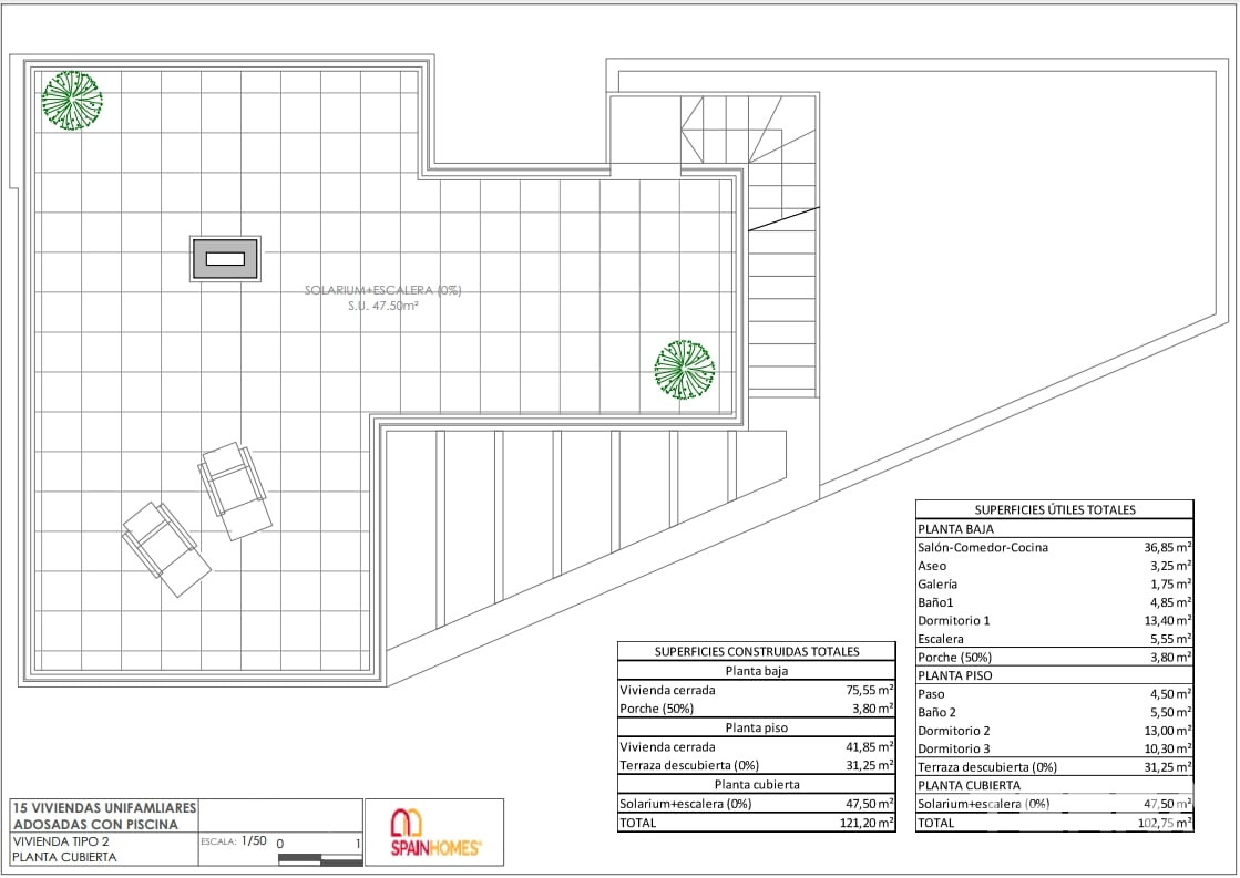 Townhouses for Sale in Rojales, Costa Blanca, Spain - 121138