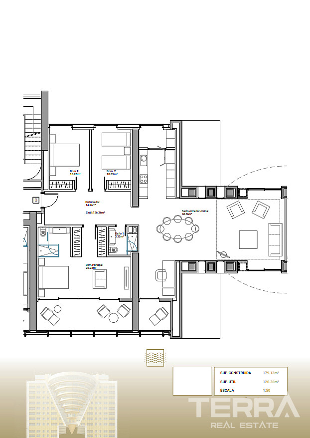 Sea View Apartments for Sale in Benidorm, Costa Blanca, Spain - 121289
