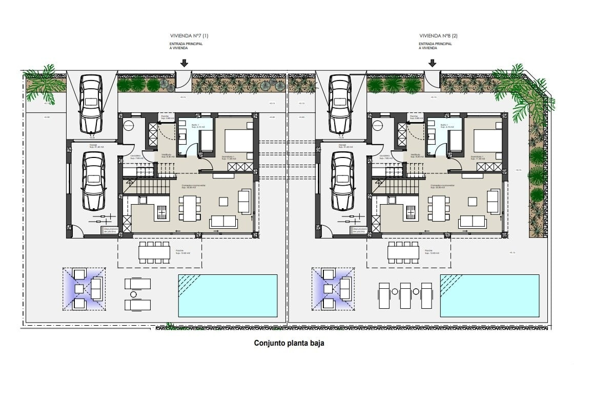 Sea View Villas for Sale in Pilar de la Horadada, Costa Blanca, Spain - 121735