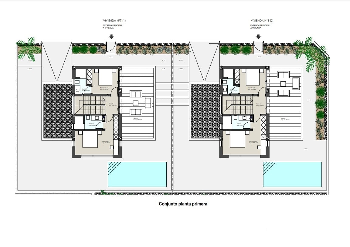 Sea View Villas for Sale in Pilar de la Horadada, Costa Blanca, Spain - 121736