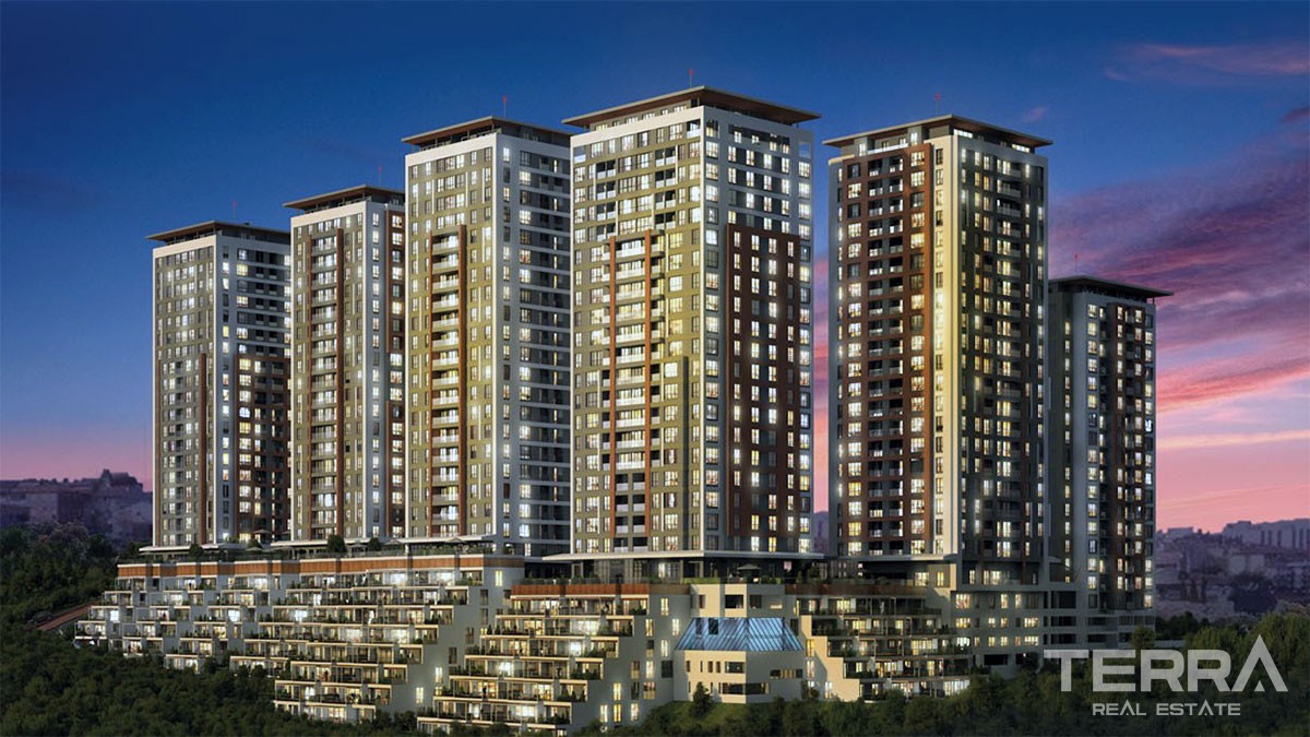 Luxury apartments in Gaziosmanpaşa, Istanbul - 7150