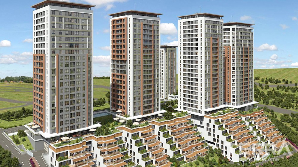Luxury apartments in Gaziosmanpaşa, Istanbul - 7151