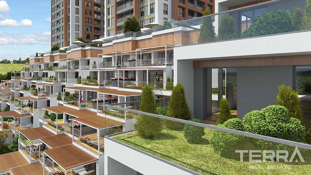 Luxury apartments in Gaziosmanpaşa, Istanbul - 7164