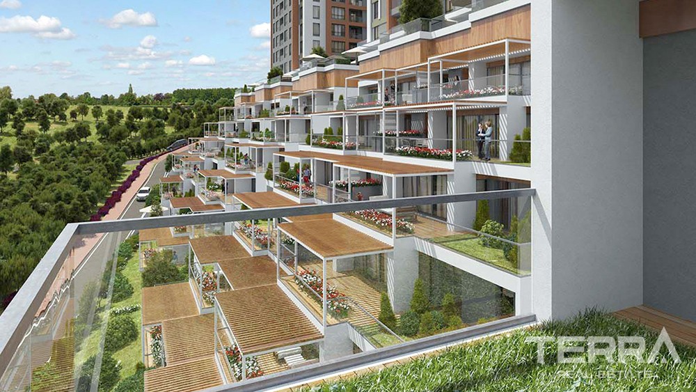 Luxury apartments in Gaziosmanpaşa, Istanbul - 7168