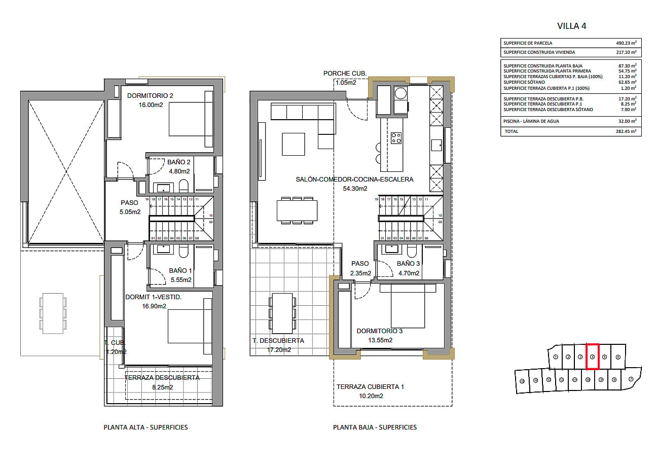 Sea View Villas for Sale in Finestrat, Costa Blanca, Spain - 122012