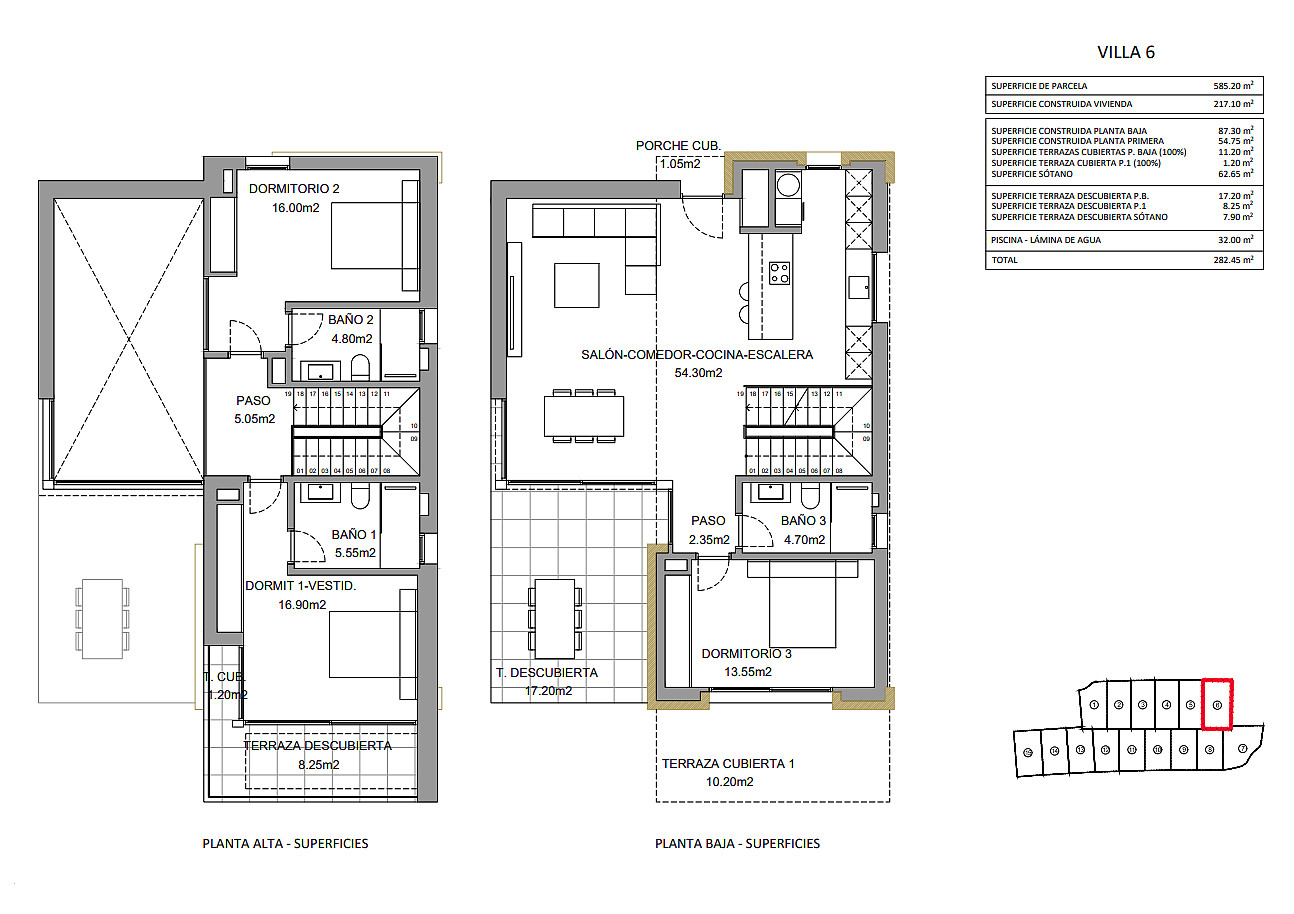 Sea View Villas for Sale in Finestrat, Costa Blanca, Spain - 122016
