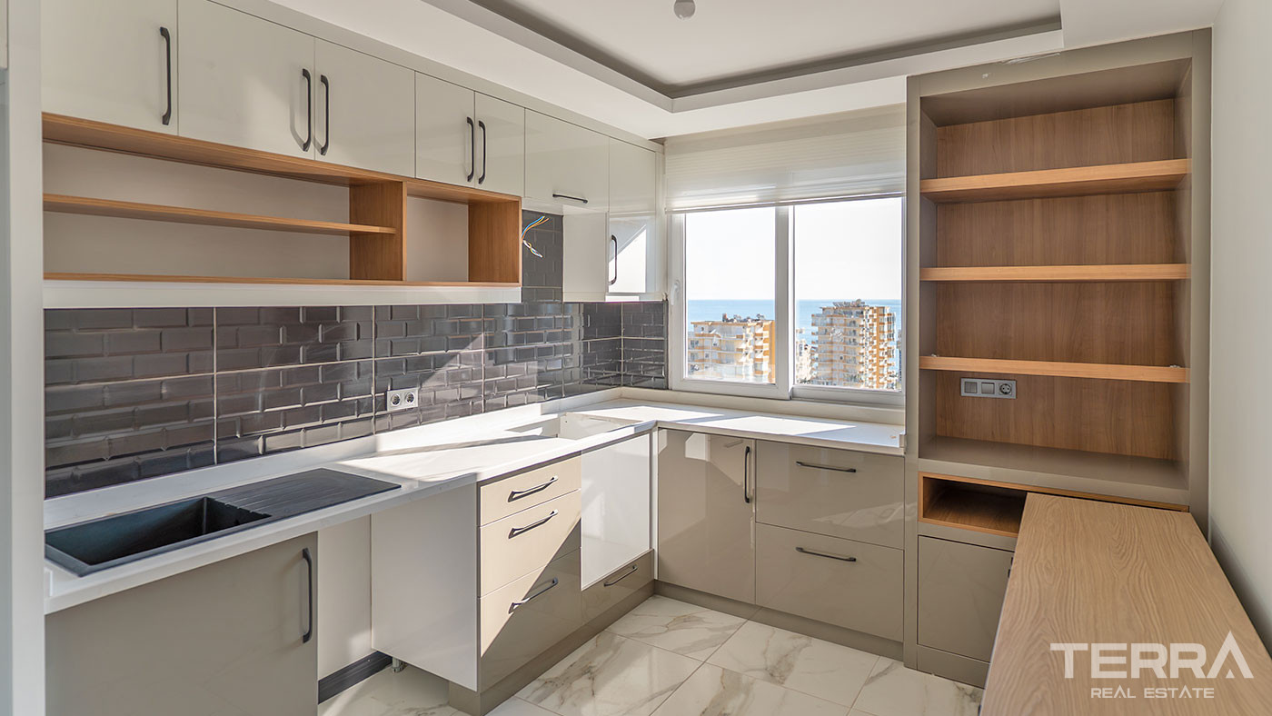 Sea View Apartment for Sale in Mahmutlar, Alanya, Turkey - 122819
