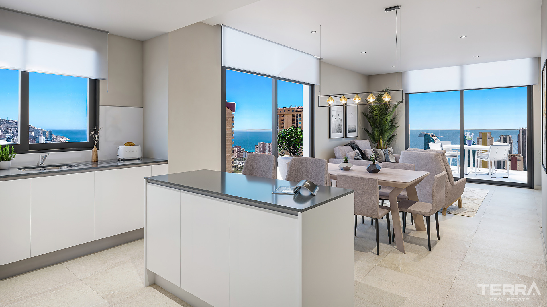Sea View Apartments for Sale in Benidorm, Costa Blanca, Spain - 122852