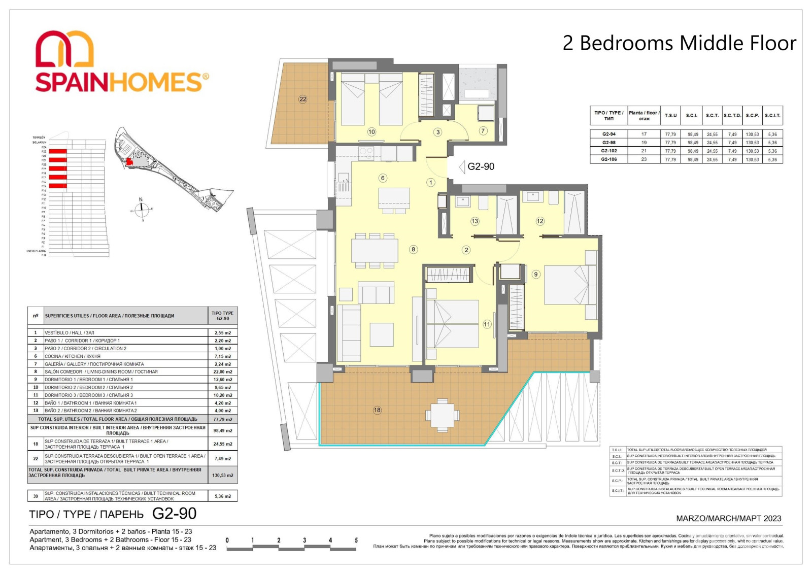 Sea View Apartments for Sale in Benidorm, Costa Blanca, Spain - 122861