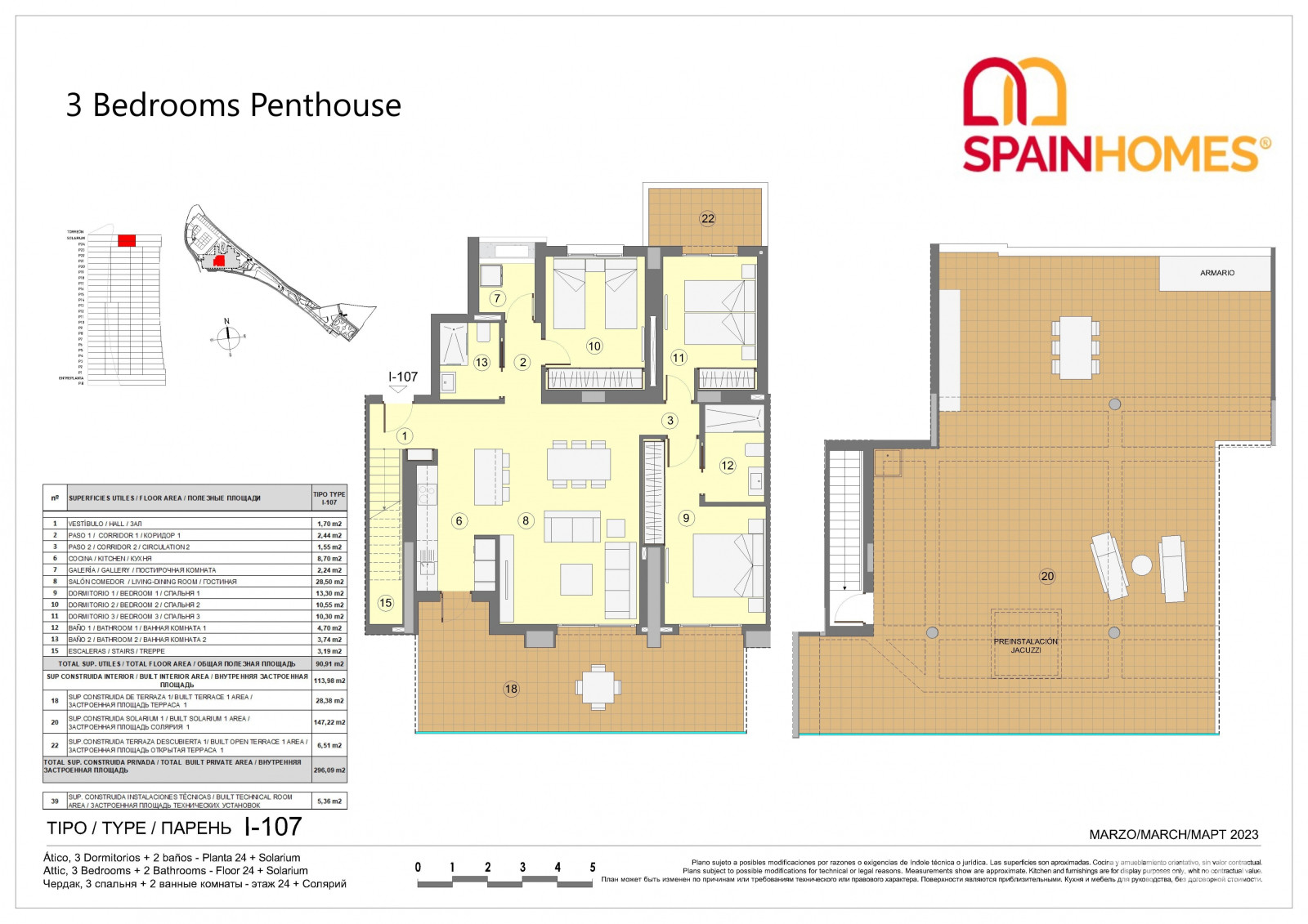 Sea View Apartments for Sale in Benidorm, Costa Blanca, Spain - 122865