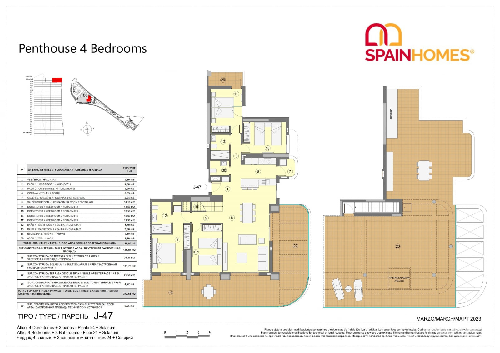 Sea View Apartments for Sale in Benidorm, Costa Blanca, Spain - 122867