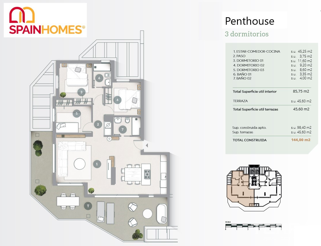 Sea Views Apartments for Sale in Calpe, Costa Blanca, Spain - 122908