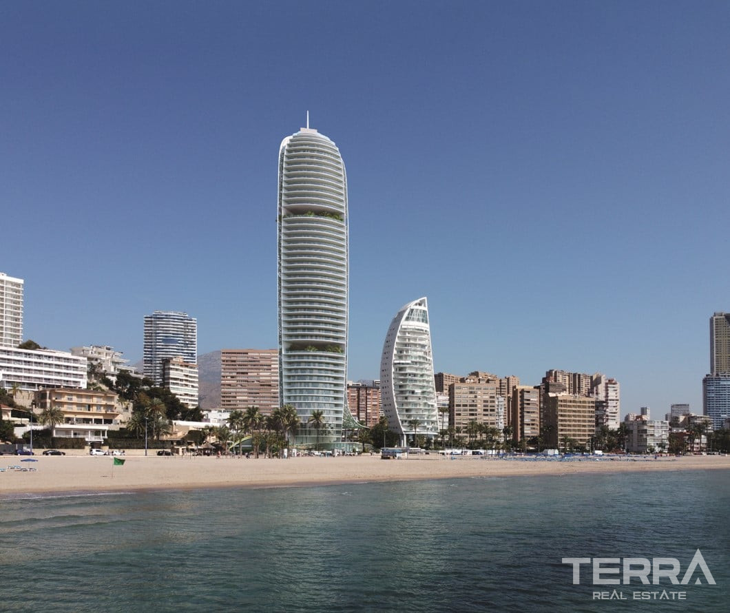Beachfront Apartments for Sale in Benidorm, Costa Blanca, Spain