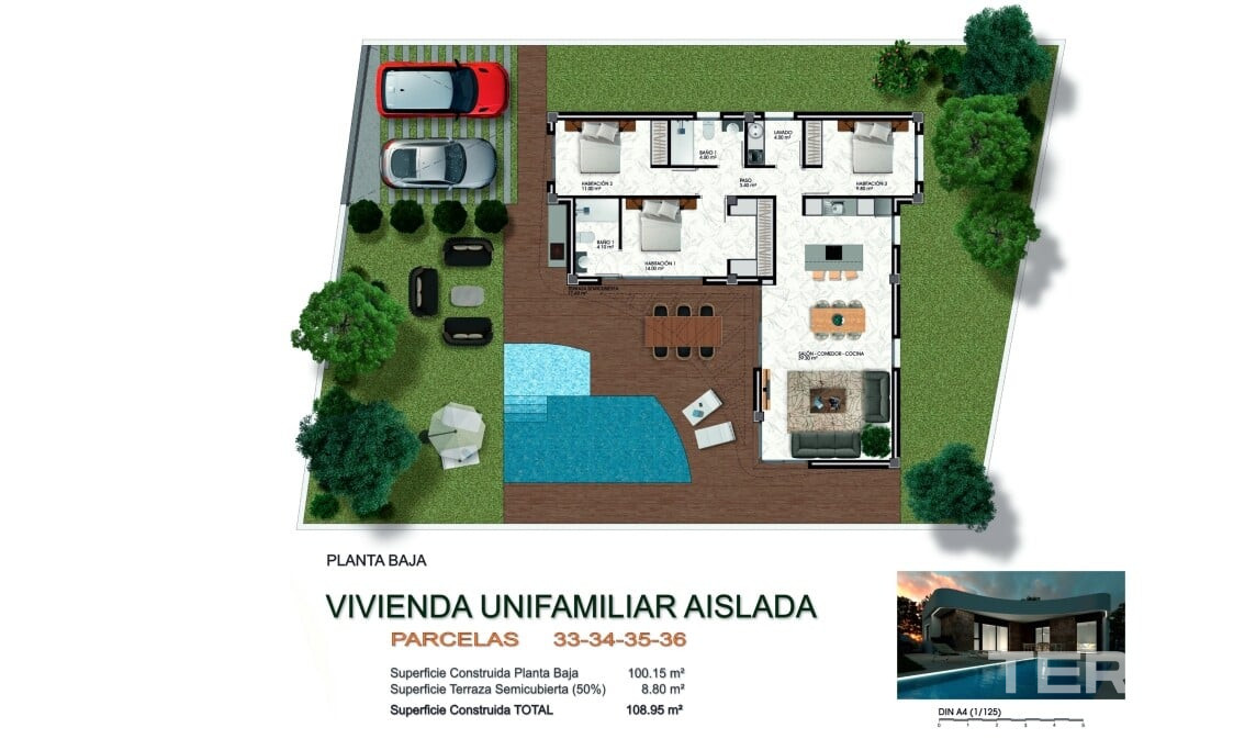 Villas for Sale in Los Montesinos, Costa Blanca, Spain - 123084