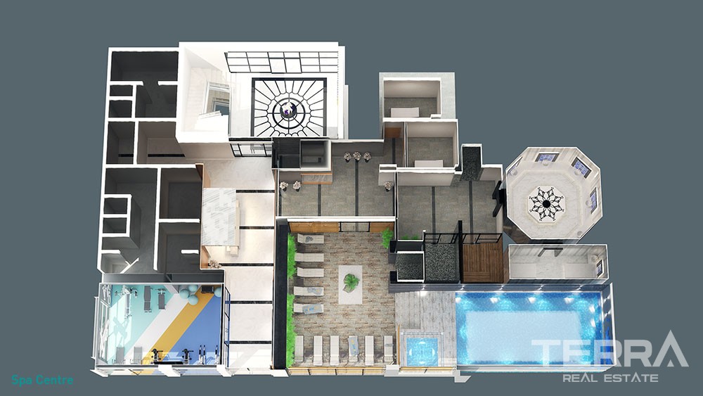 Nordic Life Residence – Apartments for Sale in Alanya, Tosmur, Turkey - 7220