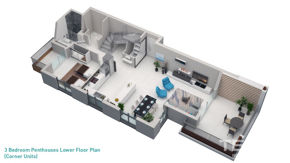 Nordic Life Residence – Apartments for Sale in Alanya, Tosmur, Turkey - 7226