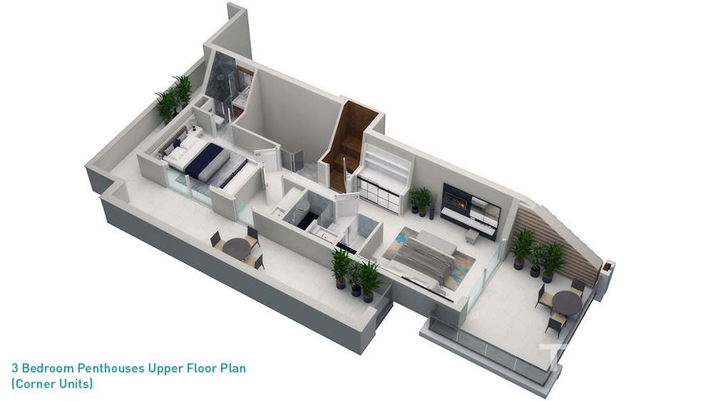 Nordic Life Residence – Apartments for Sale in Alanya, Tosmur, Turkey - 7227