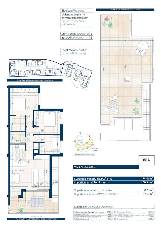 Apartments for Sale in Torrevieja, Costa Blanca, Spain - 123306