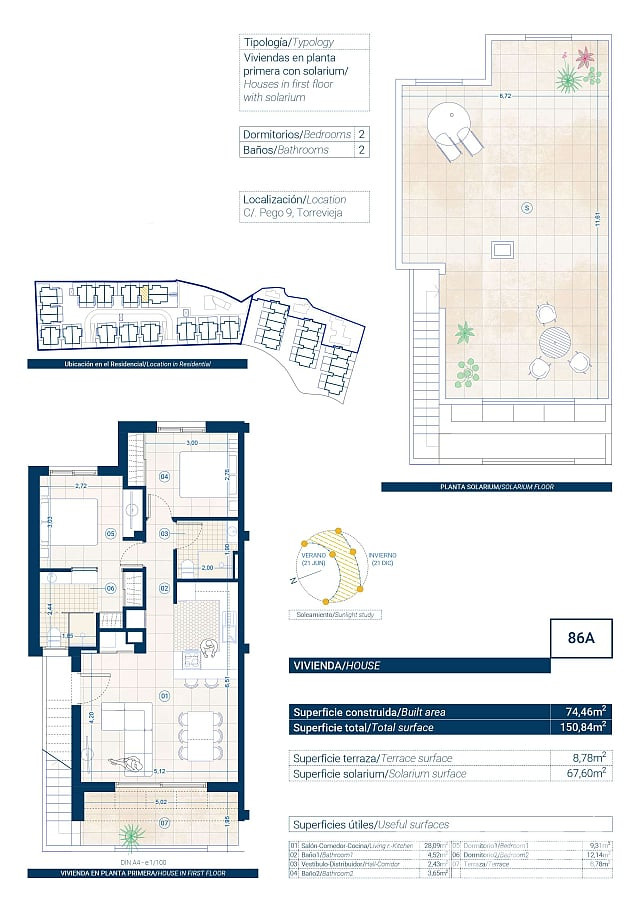 Apartments for Sale in Torrevieja, Costa Blanca, Spain - 123309