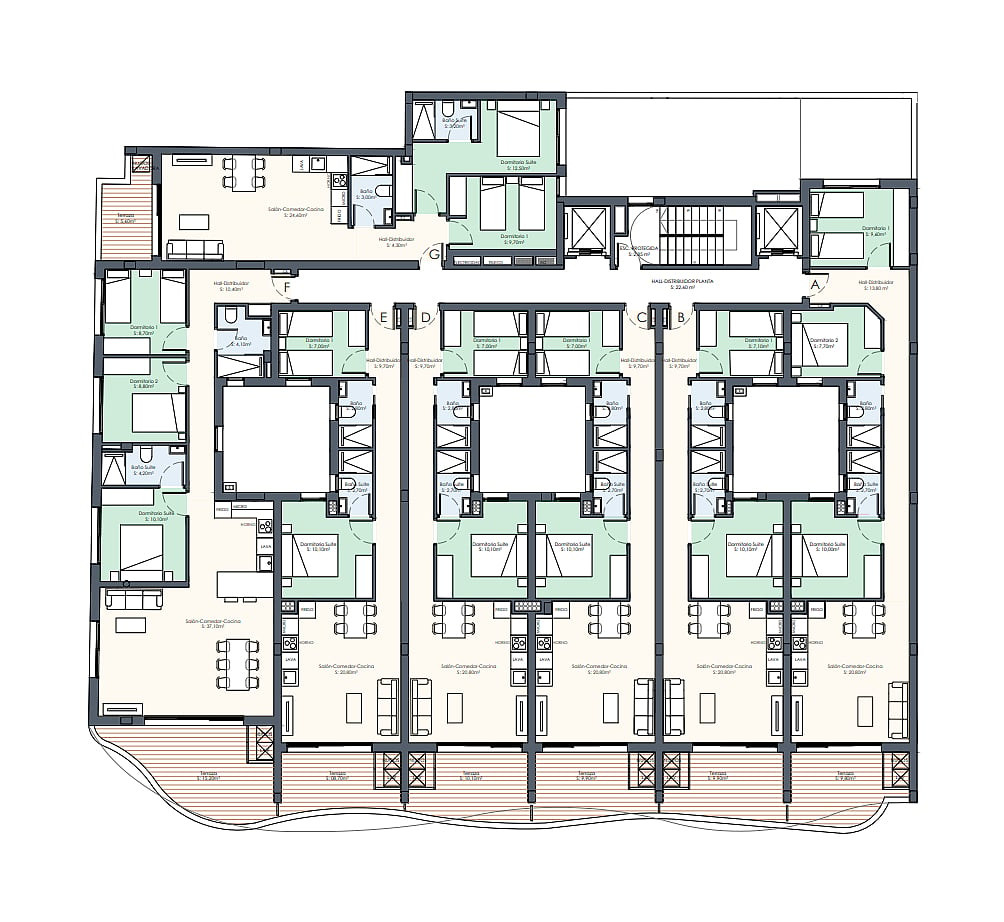 Central Apartments for Sale in Torrevieja, Costa Blanca, Spain - 123398