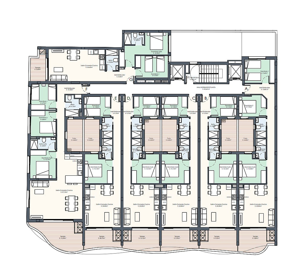 Central Apartments for Sale in Torrevieja, Costa Blanca, Spain - 123399