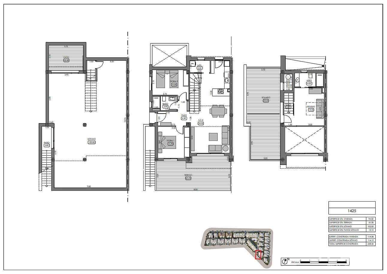 Golf Villas for Sale in Algorfa, Costa Blanca, Spain - 123839