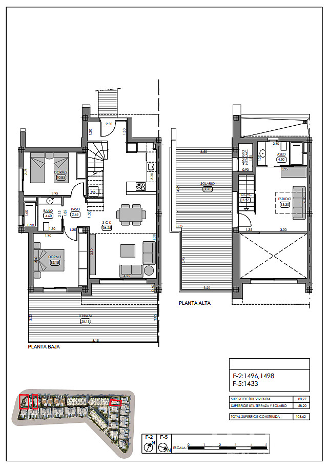 Golf Villas for Sale in Algorfa, Costa Blanca, Spain - 123843