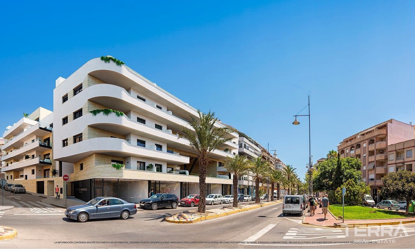 Central Apartments for Sale in Torrevieja, Costa Blanca, Spain