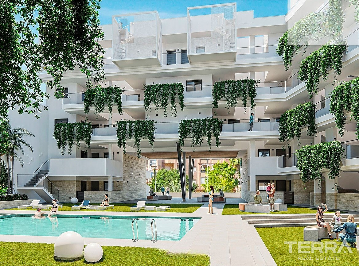 Central Apartments for Sale in Torrevieja, Costa Blanca, Spain - 123865