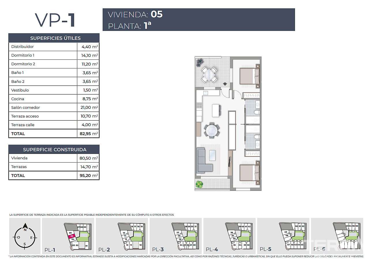 Central Apartments for Sale in Torrevieja, Costa Blanca, Spain - 123888