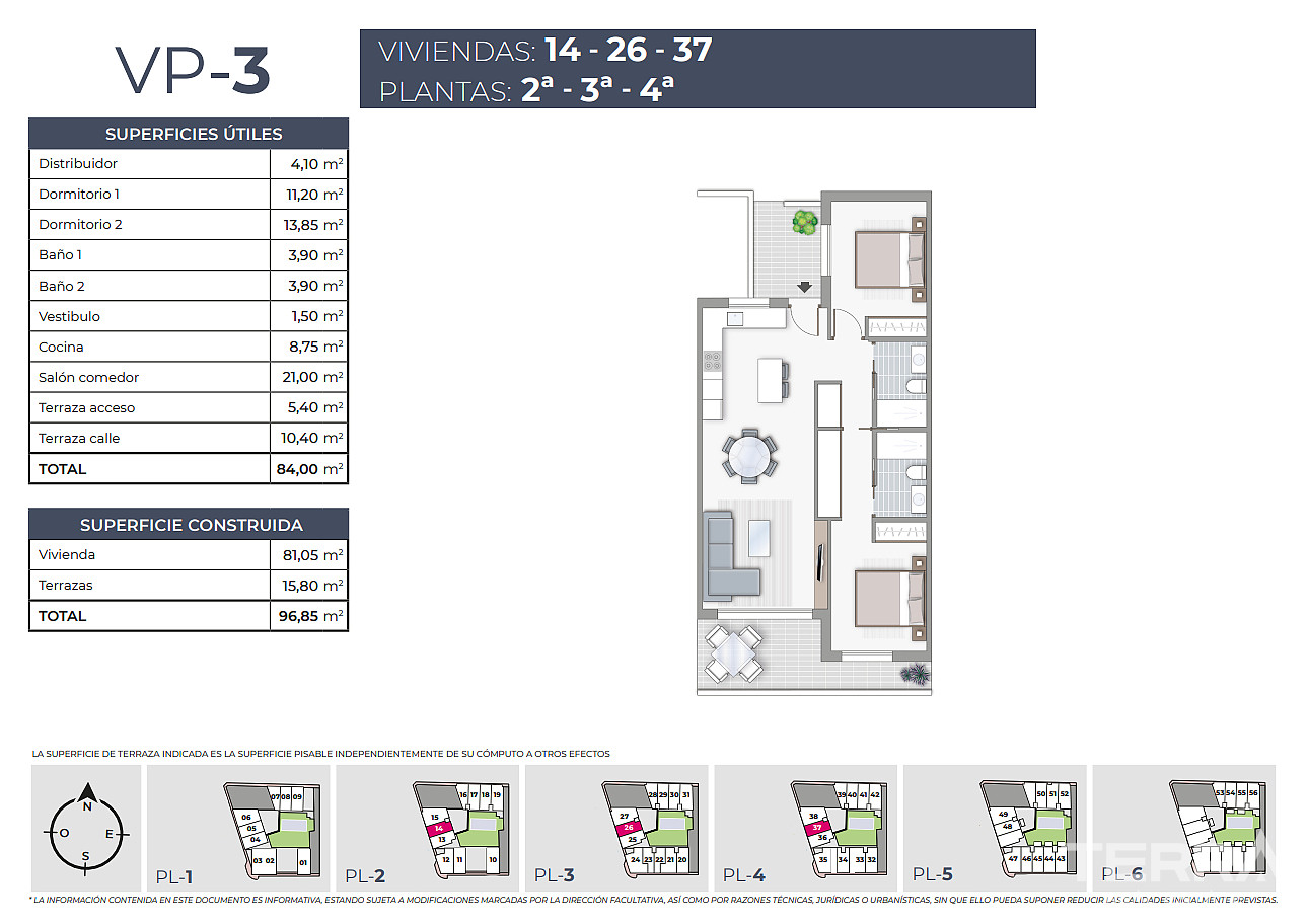 Central Apartments for Sale in Torrevieja, Costa Blanca, Spain - 123891
