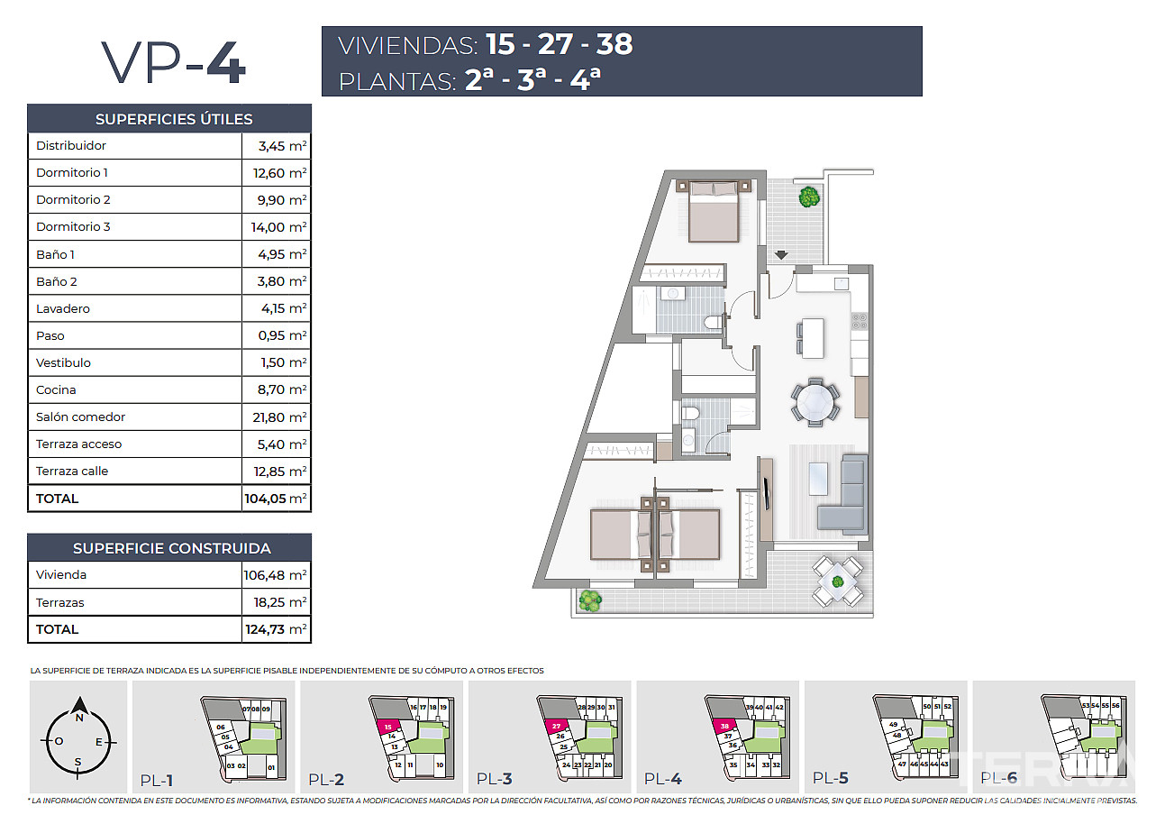 Central Apartments for Sale in Torrevieja, Costa Blanca, Spain - 123892