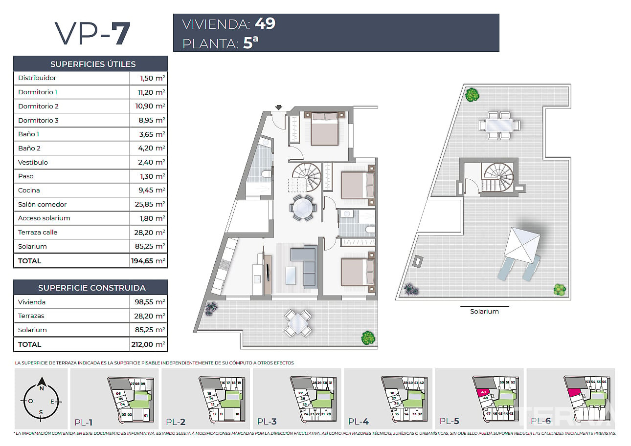Central Apartments for Sale in Torrevieja, Costa Blanca, Spain - 123895